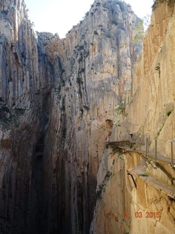Alojamiento Rural El Paraiso Del Chorro Exteriör bild