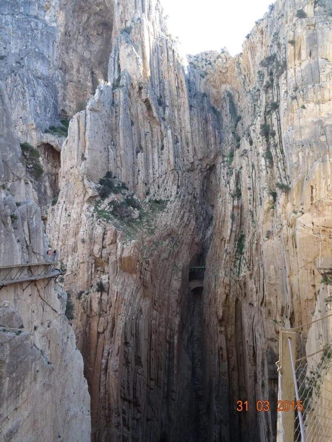 Alojamiento Rural El Paraiso Del Chorro Exteriör bild