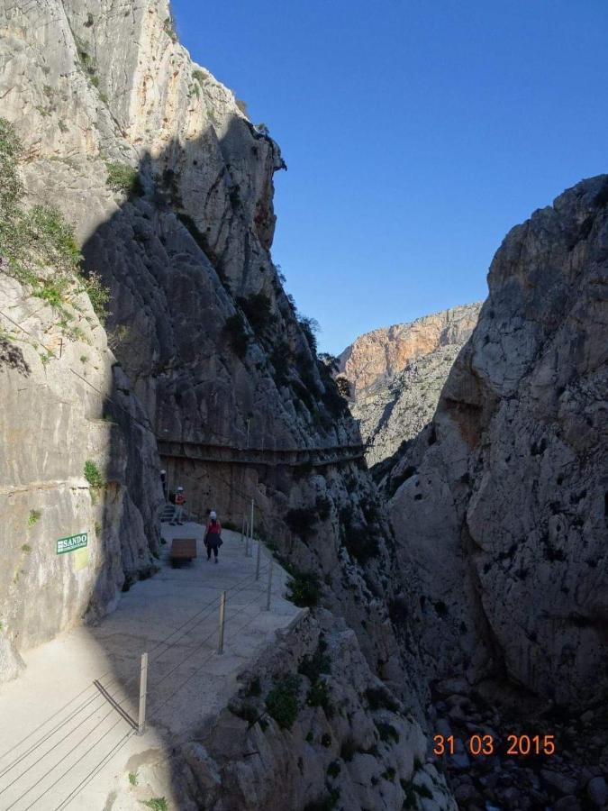Alojamiento Rural El Paraiso Del Chorro Exteriör bild