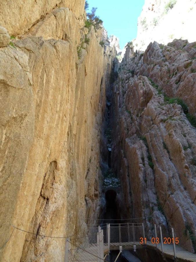 Alojamiento Rural El Paraiso Del Chorro Exteriör bild